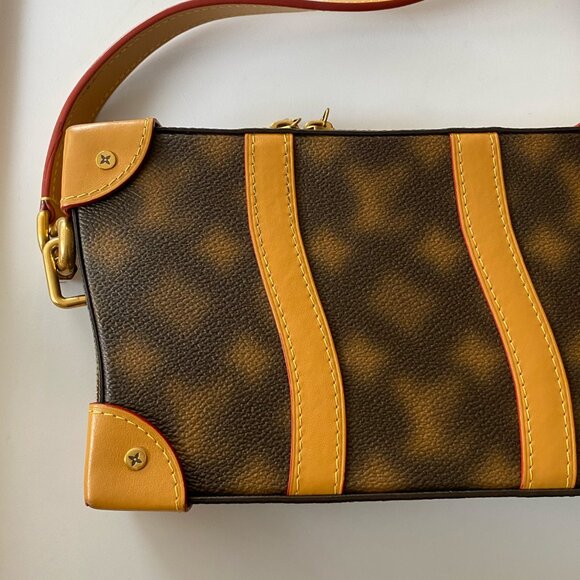 Louis Vuitton Brown Monogram Blurry Coated Canvas Soft Trunk Messenger Bag - Picture 3 of 15